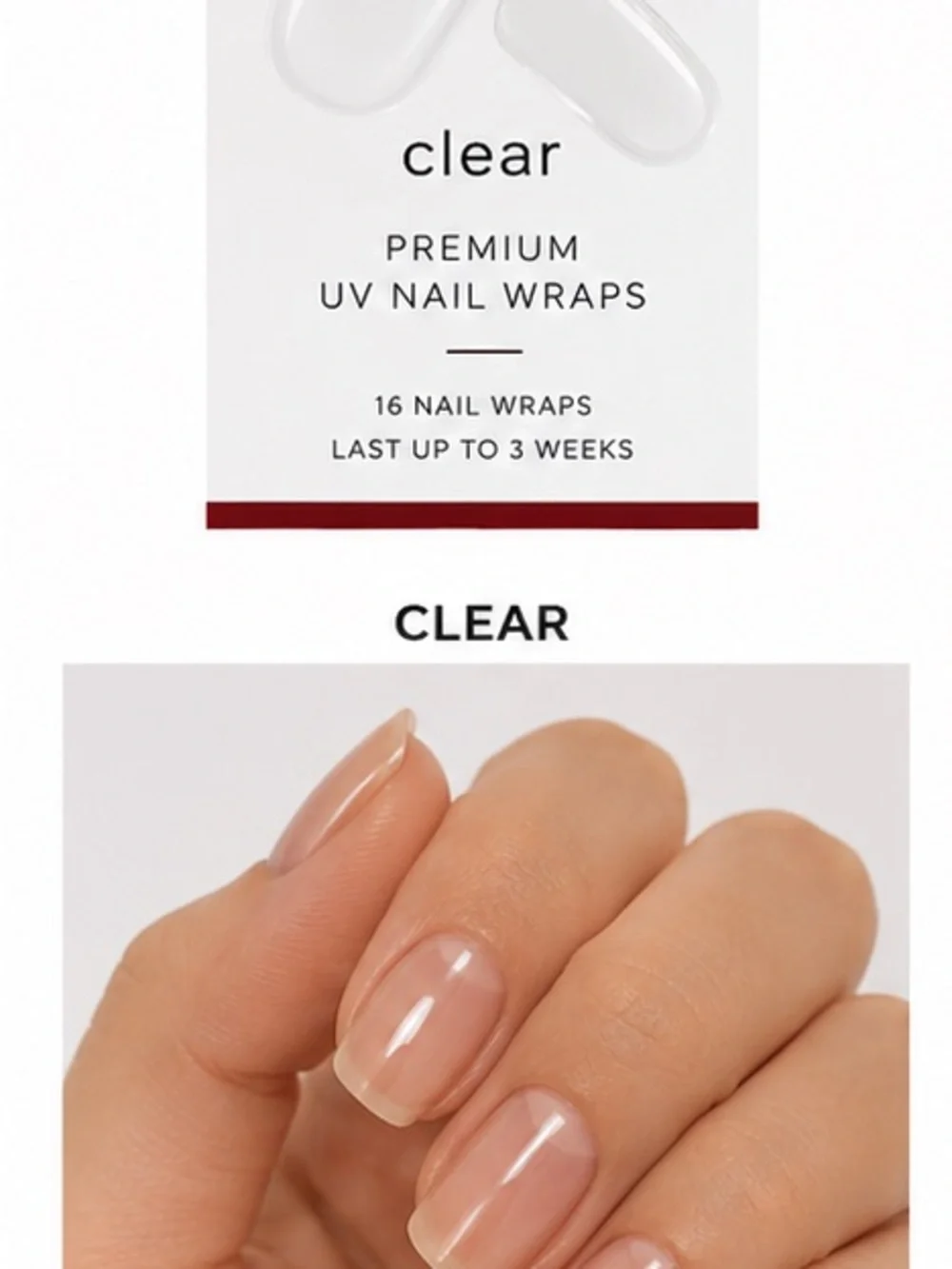 Serafene Premium UV Nail Wrap Set | 3 Colors | New Sealed